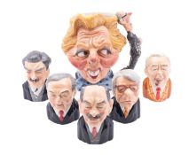 A Glazed Expressions character mug satirically modelled as Margaret Thatcher,