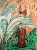 *Violet Madeleine Josette 'Jo' Jones (British, 1894-1989) - Jungle - Oil on board - 96.5 x 74.