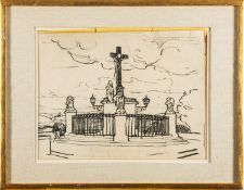 *Edward Wolfe RA (South African/ British, 1897-1982) - Crucifixion monument,