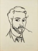 *Edward Wolfe RA (South African/ British, 1897-1982) - Self-Portrait - Lithograph - 53.5 x 41.