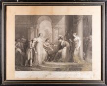 Three 18th-century prints - Judgement of Britannia,