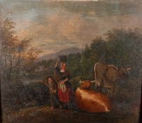 British Naive School, 19th Century -