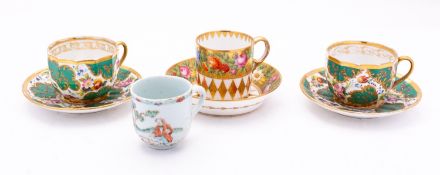 A pair of 19th century Paris porcelain c