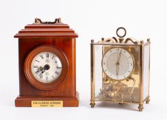 Schatz, a tapered eight-day clock with t