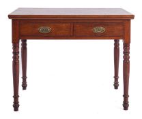 A 19th Century mahogany rectangular side
