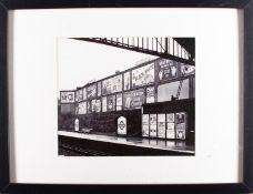 A group of prints and frames comprising three picture frames (the largest 72 x 61cm),