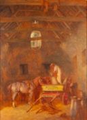 Vivian Norman Smith (British, 1881-1916) - 'The Old Barn',