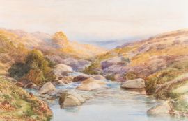 Two landscapes including John White RI (