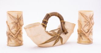 A pair of Victorian Royal Worcester aest