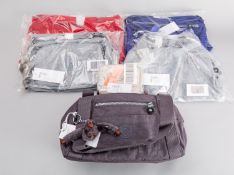 Kipling. A group of two 'Reth' bags in t