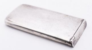 An Edward VII silver 'Needham's paten Repeating Card Case' by Sampson Mordan & Co, London 1905,