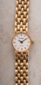 Sovereign Gold a lady's 9ct gold wristwatch with quartz movement,