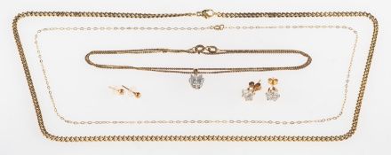 A mixed group of jewellery,