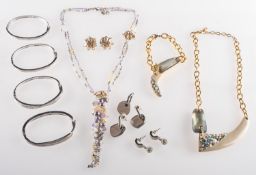 A mixed collection of Swarovski signed jewellery,