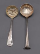 A George V silver Onslow pattern sauce ladles by Charles Stuart Harris, London 1901,