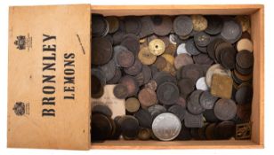 A large accumulation of British Conder and other early tokens and a collection of 18th and 19th