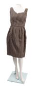 A Mary Quant for Bazaar striped dress.