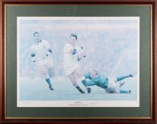 After Keith Fearon a singed limited edition print 'In Full Flight' 215/495 signed in pencil by the