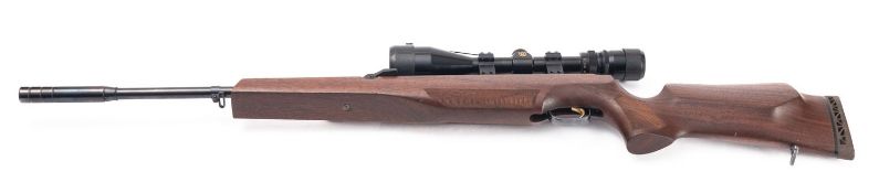 An Air Arms 'Mistrial' side lever air rifle. Serial number 40584, .