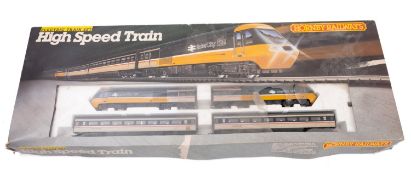 Hornby Railways OO/HO gauge High Speed Train Set R673, with Intercity 125 power car and dummy,etc.