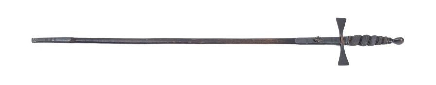 A Masonic court sword.