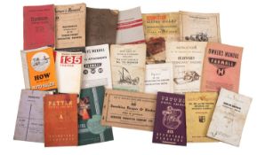 A collection of mainly agricultural machinery manuals.