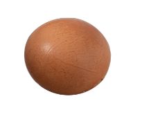 To be sold on behalf of charity - A rare and unusual 'spherical' chicken egg, laid December 2024.