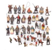 A collection of mainly Britains diecast metal figures.