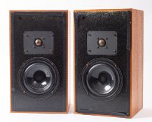A pair of Heybrook HB2 Speakers. Lacking front speaker covers, 60w, 80Ohms.
