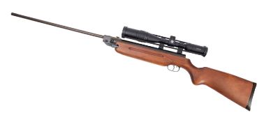 A Weihrauch model HW35 break barrel air rifle. .