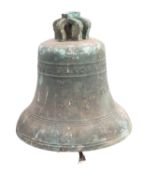 A WB Hambling cast bronze church bell.