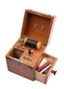 A boxed Electro therapy machine.