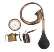 A collection of various brassware Comprising a no.