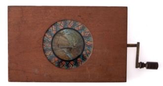 A chromotrope magic lantern slide.