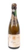 A bottle of Polroger & Co. champagne 1919.