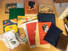 A collection of stamps in albums and loose.