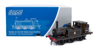 An O gauge Dapol 0-6-0 BR Terrier A1 KESR tank engine. No.