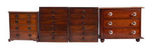 Four 20th Century apprentice pieces.