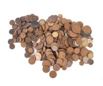 A mixed collection of coins. Including 1816 medallion Maria Lud Austria etc.