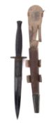 A Wilkinson Sword Fairburn Sykes third pattern fighting knife.