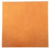 A Mulberry brown leather writing pad, .41x41cm.