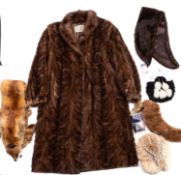 A mixed collection of furs.