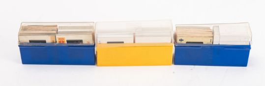Erotica. A collection 35mm colour glamour slides, studio and exterior scenes. circa 1970's/80's.