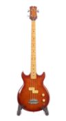 A Vintage Hohner Professional Electric Bass guitar,serial number 1060074,