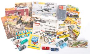 A collection of mainly Spot-On diecast cars.