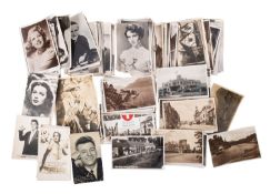 A collection of photographs and postcards.