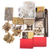 A collection of mainly 20th century European coinage with some USA.