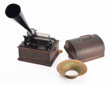 An Edison Bell Standard Phonograph.