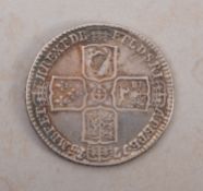 A 1745 Lima half crown.