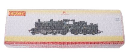 A Hornby BR 2-6-0 Class 2MT 78022 steam locomotive and tender. No.